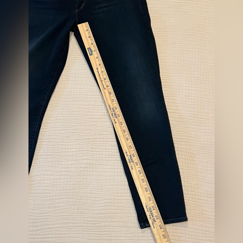 Mother The Looker Crop Jeans in Coffee Tea or Me Dark Wash Denim Size 31 - Picture 15 of 16
